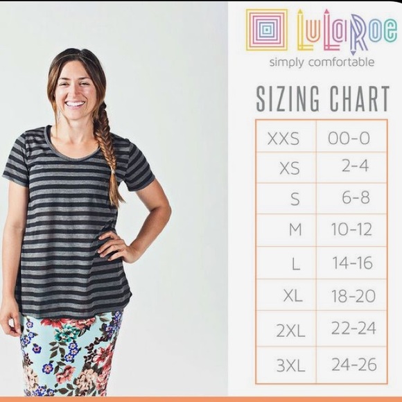 LLR Legging Material Floral Classic T, Sm - Picture 5 of 5